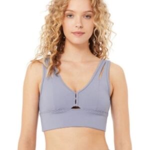 ALO Yoga United long bra size L 💙 in blue moon
